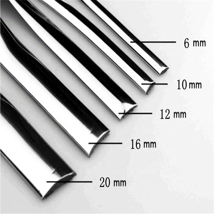 8mm 10mm 12mm Chrome PVC Plastic Protector Molding Trim Auto Car Body Adhesive with Protection Function