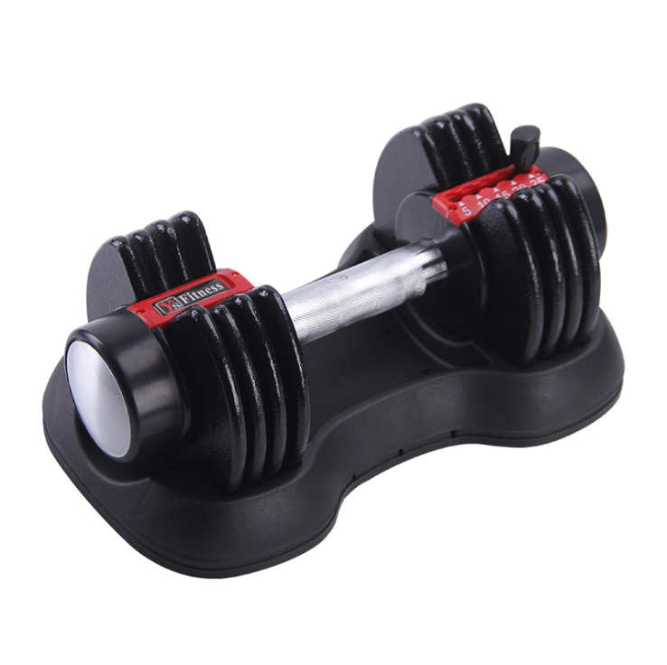 Wholesale Fitness Sport Equipment fixed weights Adjustable cast iron round rubber  Dumbbell Set for fitness