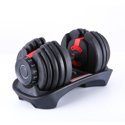 Wholesale Fitness Sport Equipment fixed weights Adjustable cast iron round rubber  Dumbbell Set for fitness