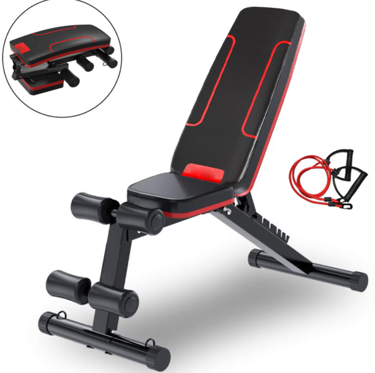 multifunctional weight gym bench weight training bench barbell rack weight-bench