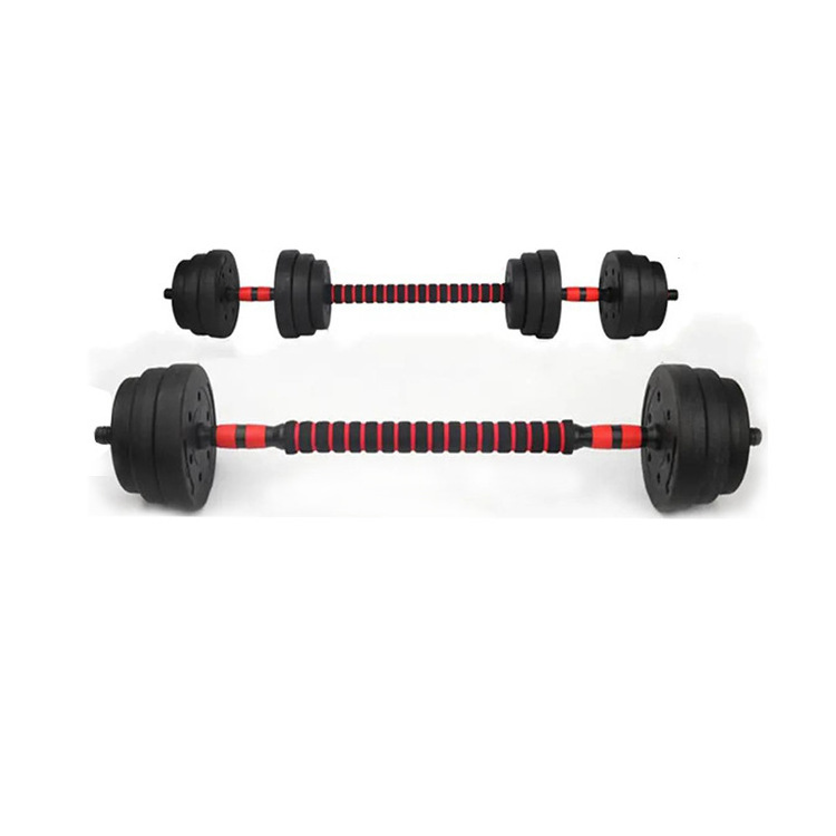 High quality gym fitness Cement Dumbbells Barbells Set 40 Kg Cement Adjustable Dumbbells for sale