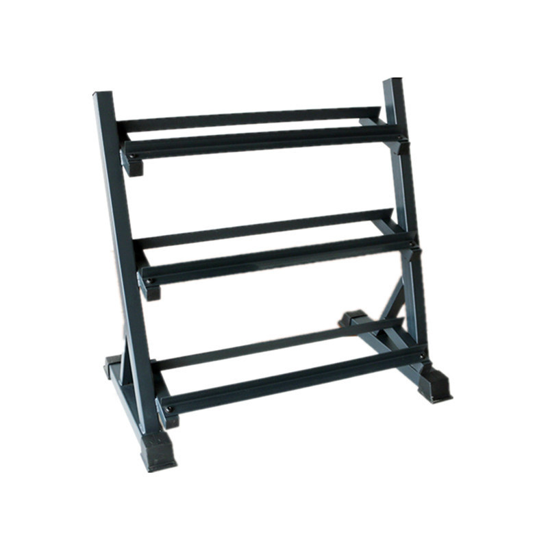 Factory sale commercial gym use  3 tier dumbbell storage rack for dumbbell