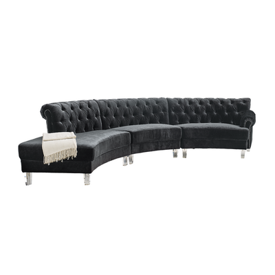 Modern design furniture couch living room l-shaped sofa