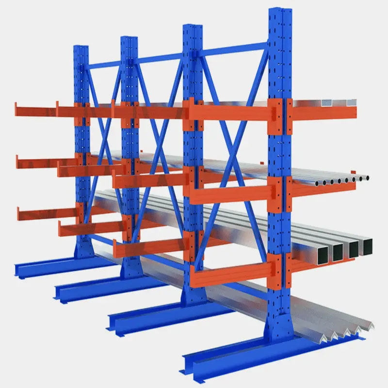 Cantilever Racking Second Hand Steel Storage Racks Roll Out Wire Shelf