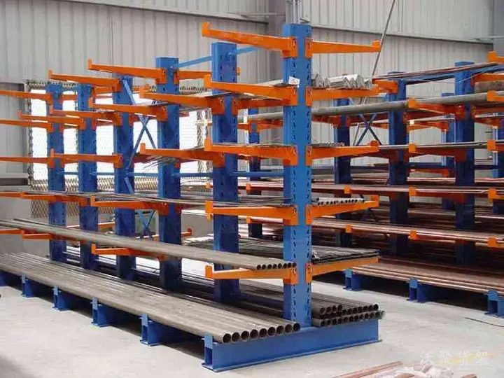 Cantilever Racking Second Hand Steel Storage Racks Roll Out Wire Shelf