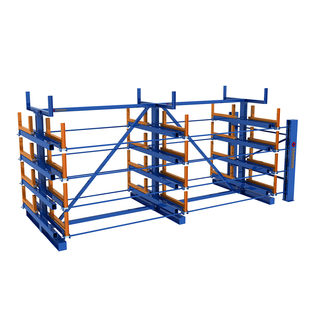 Heavy Duty HDG Corrosion Protection Move or Pull out Cantilever Rack