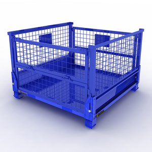 Steel Wire Mesh Folding Gitter Box Pallet