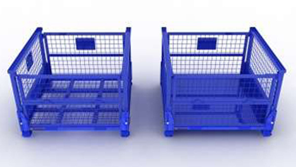 Steel Wire Mesh Folding Gitter Box Pallet