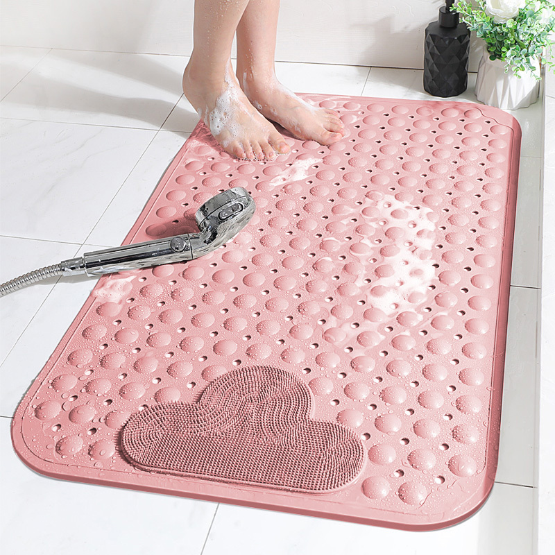 (chakme)Message shower foot massager scrubber mat gorilla grip shower mat