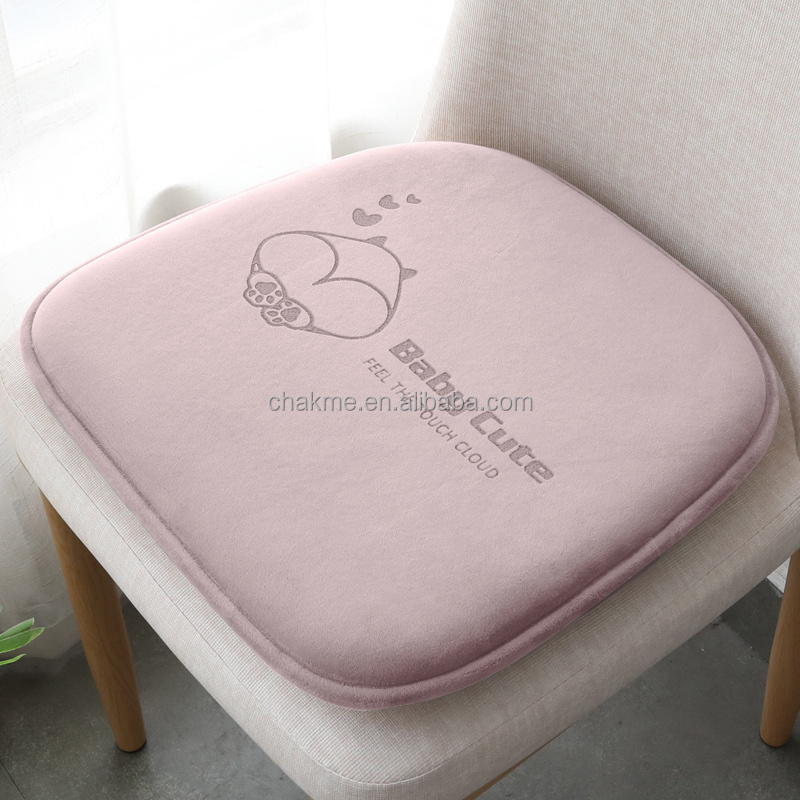 (Chakme)Custom Personal Name Logo Office Chair Cushion Good Rest Computer Seat Cushion For Office Chair