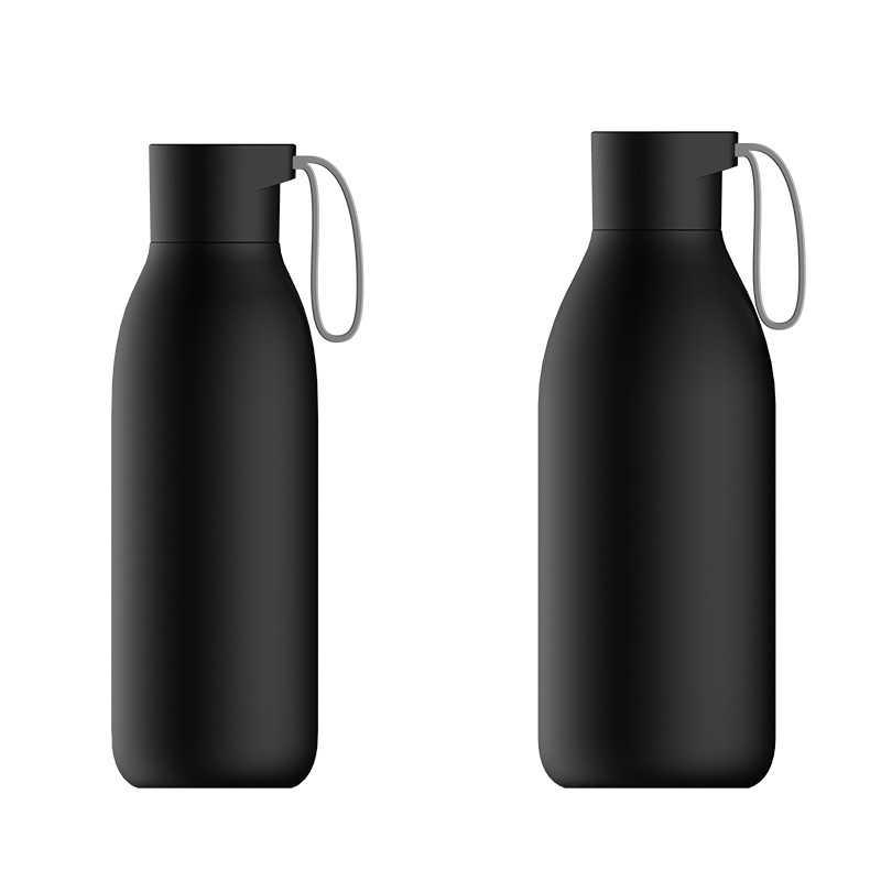 Custom Tracks Water Intake Vacuum Flask Kids Stainless Steel App Insulated Smart Water Bottle