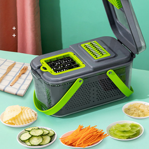 Portable Vegetable Chopper 22 In 1 Multi Mandoline Onion Veget Cutter Accessories Food Dicer Slicer Full Star Veget Chopper