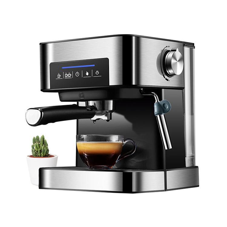 Italian Electric 20 Bar Maquina De Cafe Semi-automatic Commercial High-pressure Steam Espresso Coffee Makers Machine