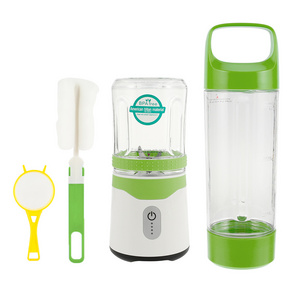 380ml Juicer Blender Electric USB Rechargeable Fruit Blender 6 Blades Smoothie Mixer Juice Cup Baby Feeding Food Processor