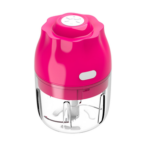 Portable Mini Food Chopper USB Charging Garlic Chopper Grinder Electric Food Mincer Shredder With Kitchen