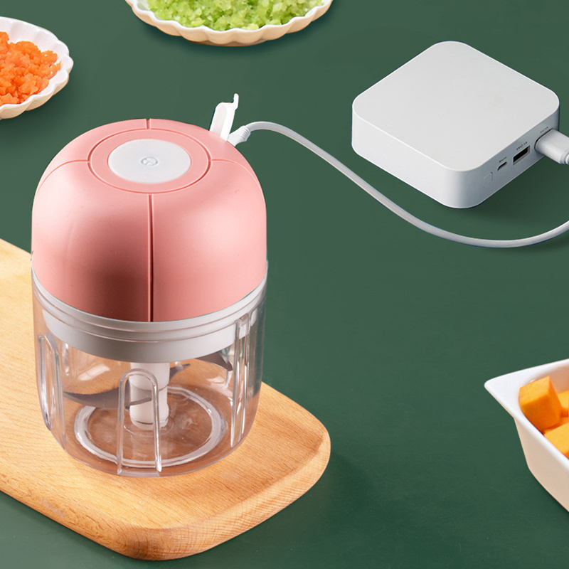 Wireless electric grinder for garlic meat grinder Mini food processor chopping everything for onions with USB charging kitchen g