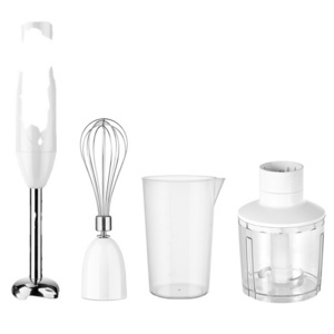 4 In 1 Electric Handheld Blender Multi-function Food Stand Mixer Vegetable Meat Grinder 700ml Chopper Whisk Egg Beater