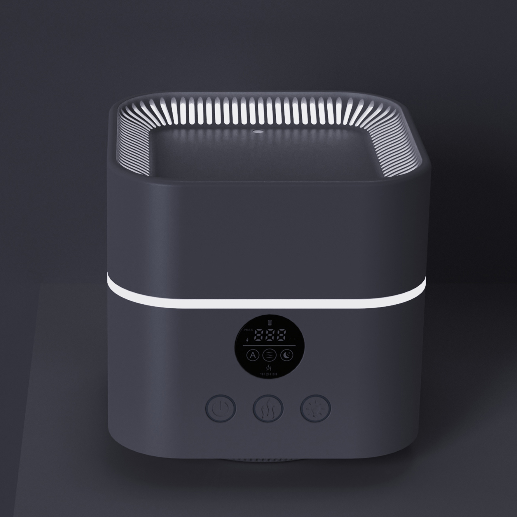 Dropshipping Wholesale Electronic Filter Office Portable 4000mah Room Low Noise Intelligent Air Purifier