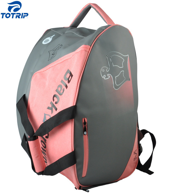 Custom lady pink bags for tennis padel rackets