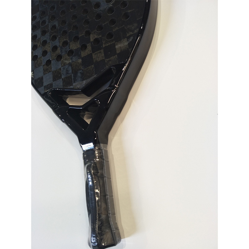 PR1013 18K Carbon Fiber Padel Tennis Racket Custom Logo Soft Eva Face Racquet with Padel Rackets