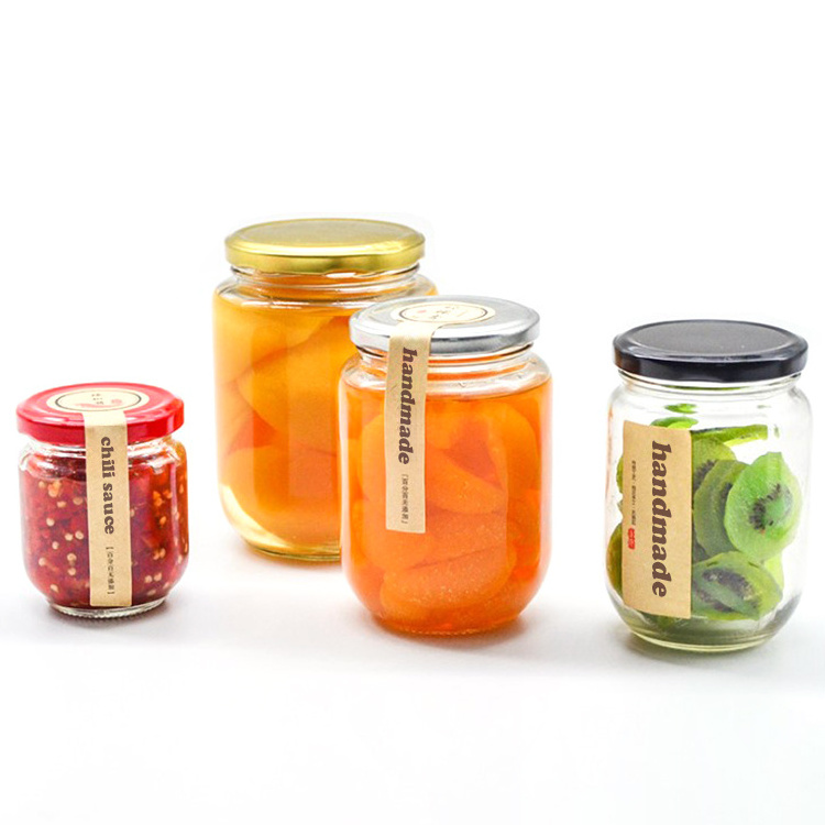 Storage Jar Glass Storage Jar Kitchen Canisters Large Round Cookie Jar Glass Clear with Lid