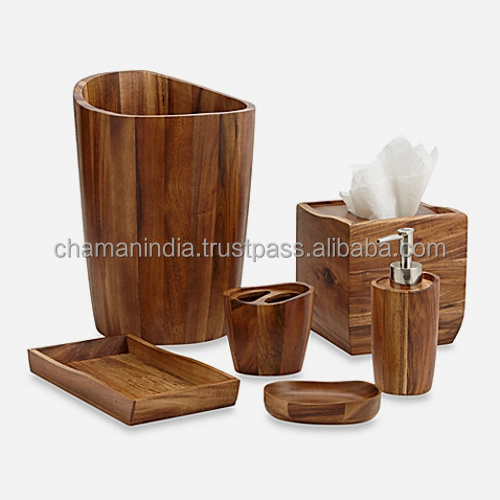 Bamboo Bathroom Accessories