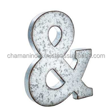 Letter Wall Decor Galvanized Metal Letter Wall Decor Letter Wall Decor