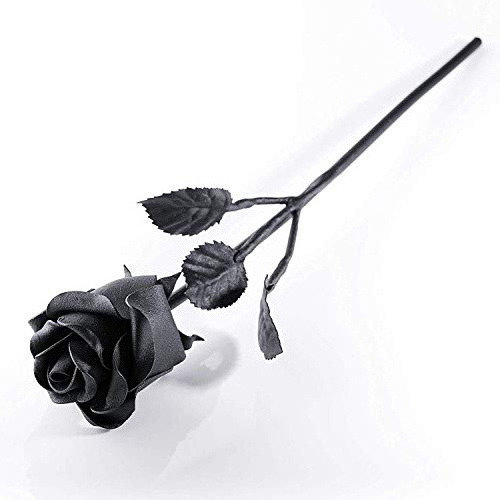 Hand Forged Rose Metal Flower