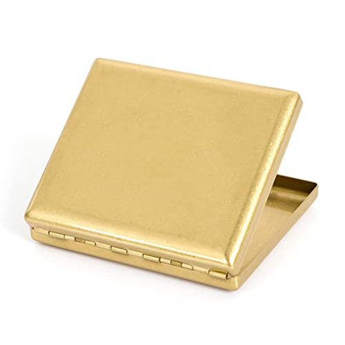 Brass Gold Cigarette Case Holder