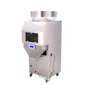 Semi Automatic Pouch Bag Beans Rice Grain Nuts Seeds Sugar Tea Granule Weigh Filling Machine