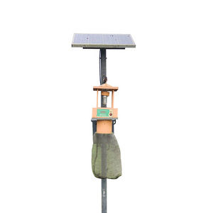 Agricultural Waterproof Solar Insect Light Trap With Rainproof Switch Uv Insecticidal Lamp