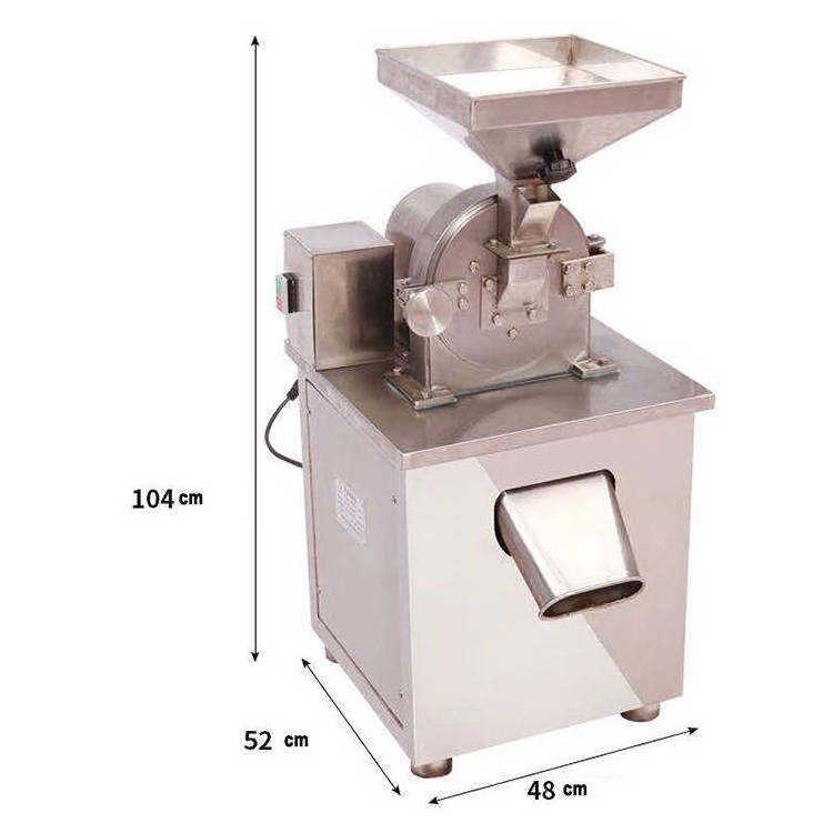 Hot Sale Herbs Tea Leaves Pearl Powder Grinder Coarse Crushing Herb Grinding Machine