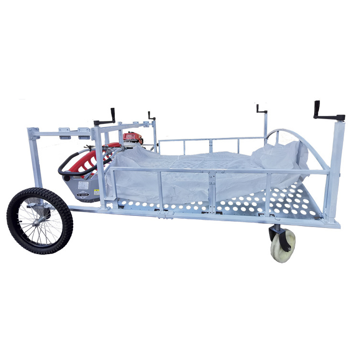 Height Adjustable Lavender Harvester Machine Price For Sale Two Man Operated Herb Tea Harvester