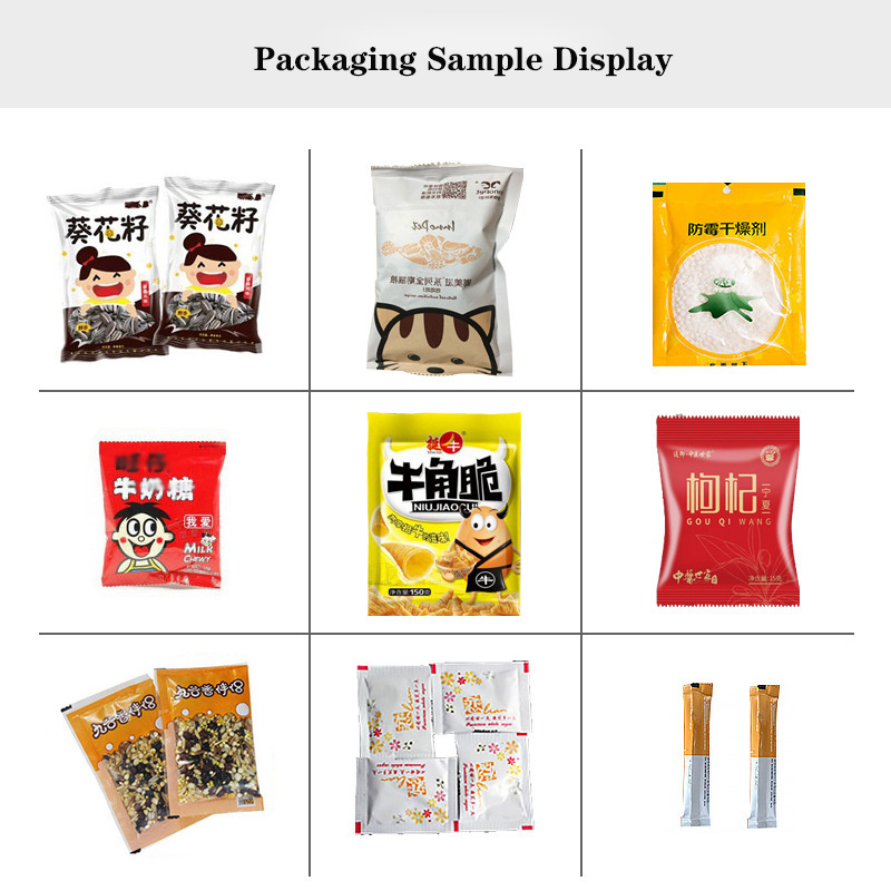 Multi Functional Small Pouch Snack Nut Candy Packaging Machine Candy Pellet Packing Machine