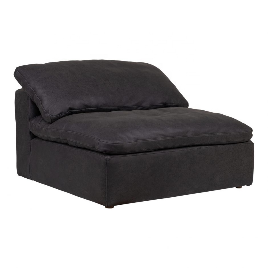 European style wholesale pouf ottoman black sofa set furniture living room modular sectional sofa modern for home