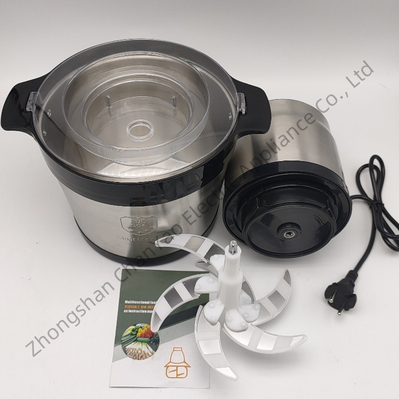 hot sale factory price stainless steel fufu yam pounding machine big meat grinder electric yam pounder 6L meat chopper