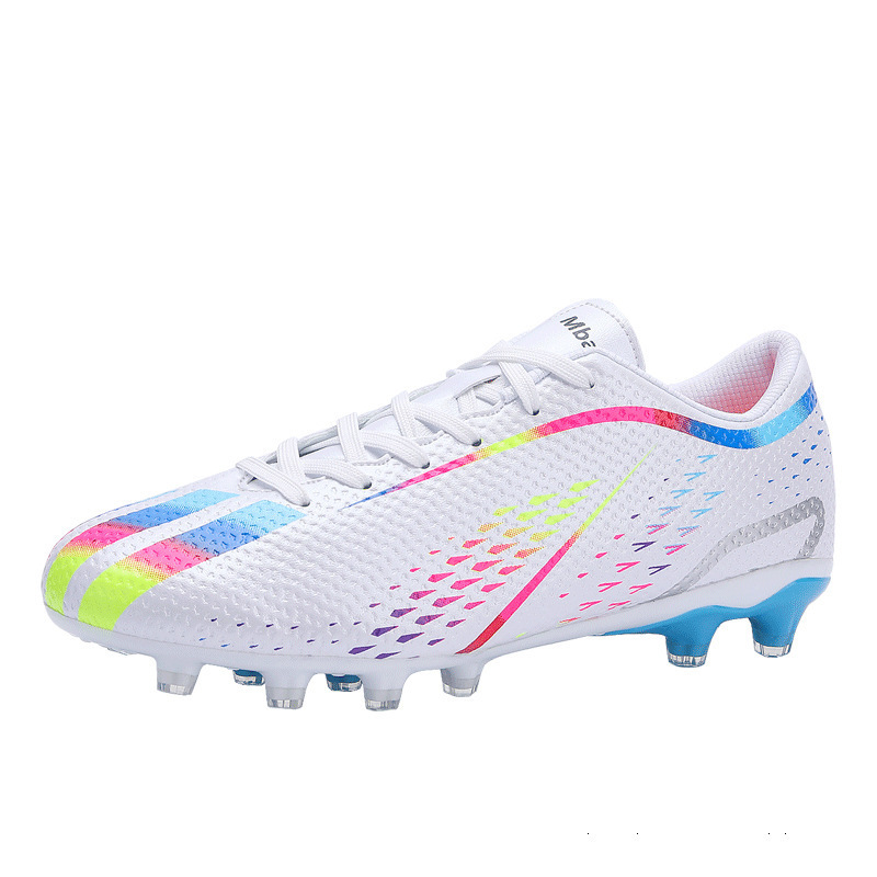 Soccer shoes male   Flat bottom broken nail training shoes   Student artificial grass long nail skin foot