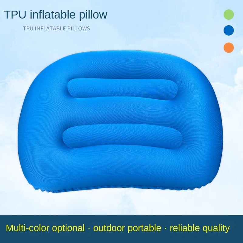 Inflatable Pillow    Portable outdoor inflatable pillow    Camping camping pillow multifunctional traveling pill