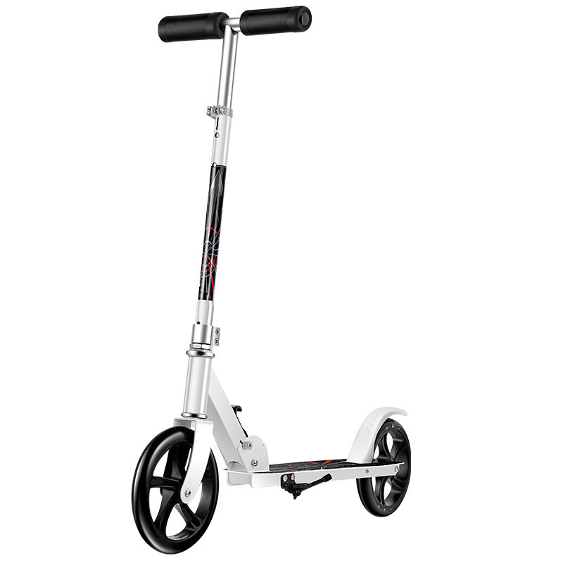 Youth adult scooter two-wheel foldable work campus scooter Walker car