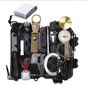 Outdoor Survival Kit Multifunction Gear Emergency Hiking Camping Tool