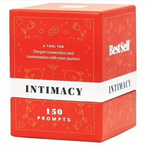 Intimacy Deck by BestSelf Communication in Relationships Party Game Card