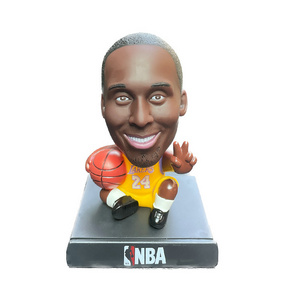 Custom Resin Basketball Player Bobblehead Kobe Bryant Bobble Head For Souvenir Gift