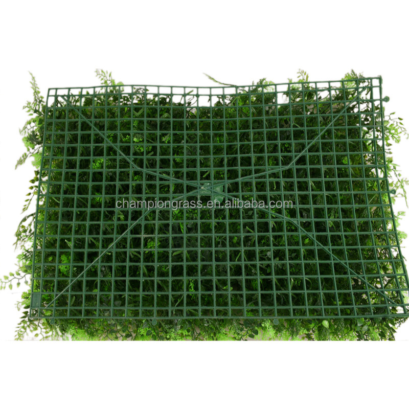 Customizable Outdoor Artificial Green Wall Plant Panels for Vertical Garden