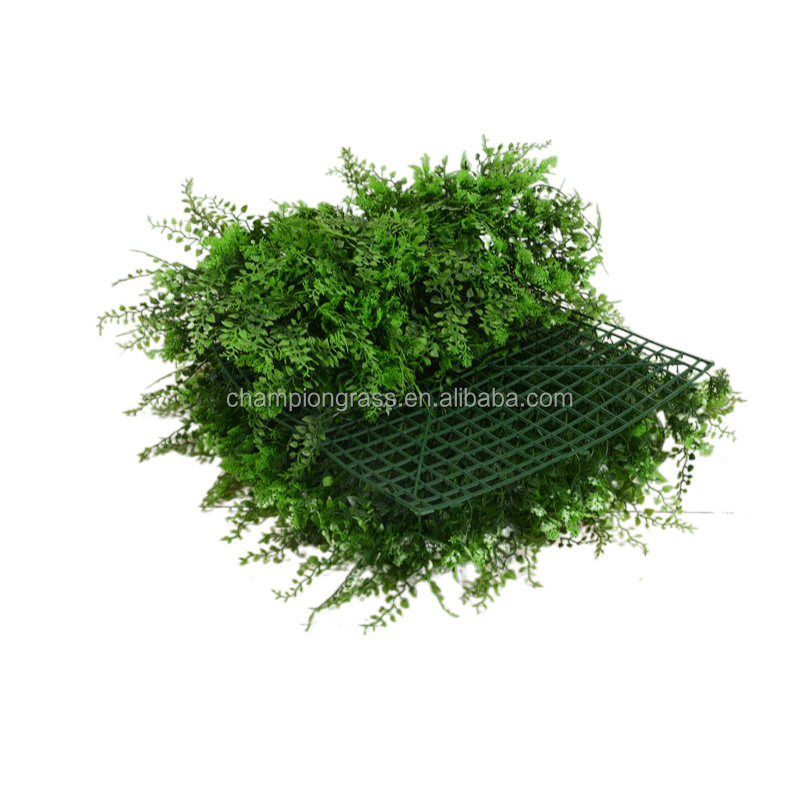 Customizable Outdoor Artificial Green Wall Plant Panels for Vertical Garden