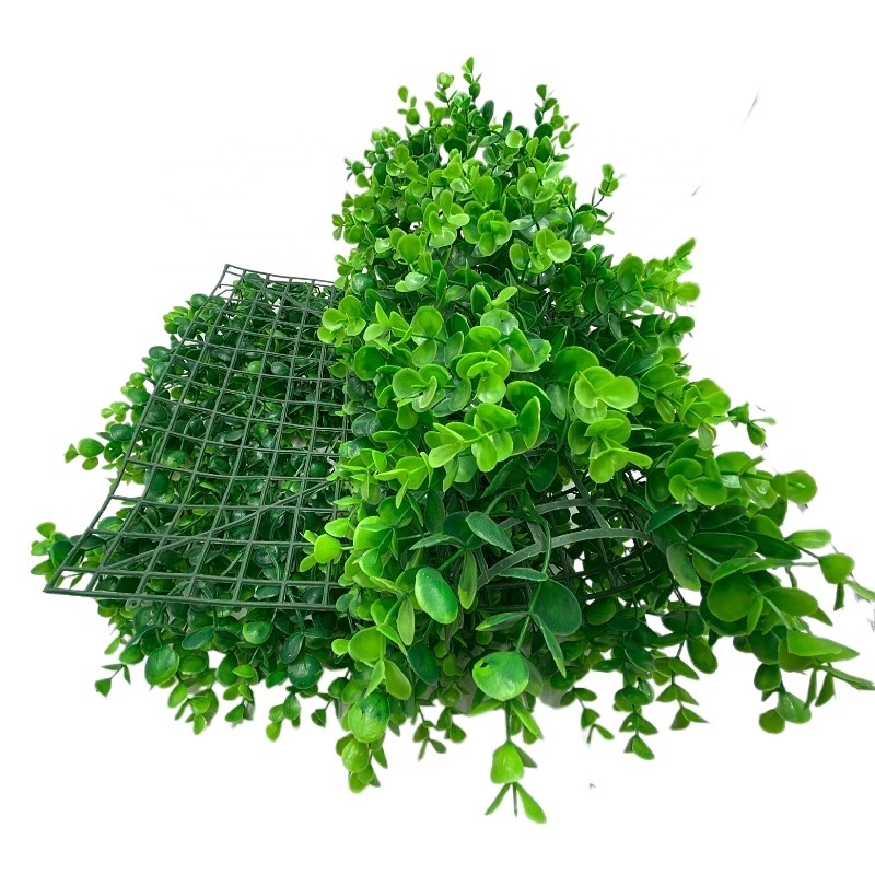 Anti-uv Plastic High Quality Artificial Hedge Boxwood Panels Green Plant Vertical Garden Wall For Indoor Outdoor Decoration