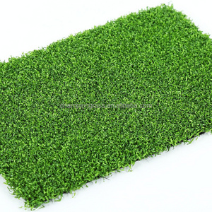 Indoor Green Golf Mat with Green Artificial Grass for Golf Practice