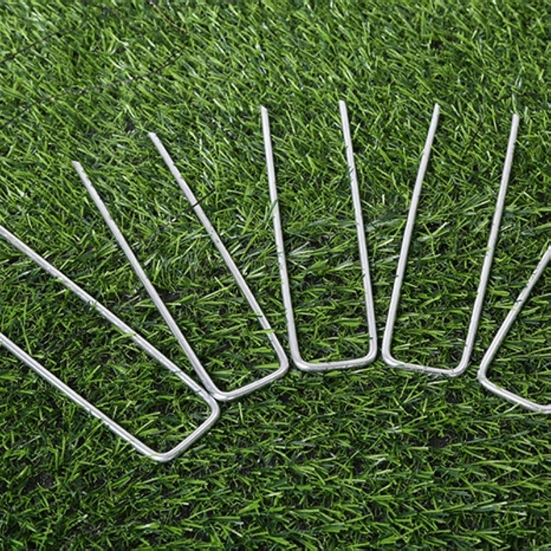 Introducing our Premium U-Shaped Turf Pegs Pins Secure Your Artificial Lawn with Ease