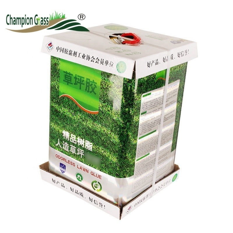 Approved cheap soccer artificial grass glue for artificial grass