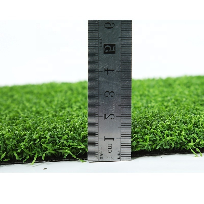 Indoor Green Golf Mat with Green Artificial Grass for Golf Practice