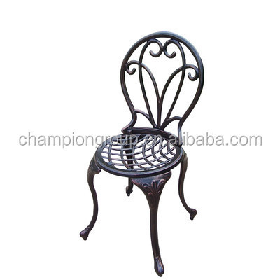 Cast Aluminium Garden Furniture Grace 3 Piece Bistro Set